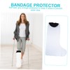Minkissy 1pc Leg Cast Protector Cover for Adults Soft Snug