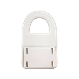 Nomuratec Toilet Supplies, Easy Toilet Seat Handle, White 1024