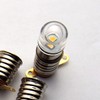 GutReise DC E10 LED Bulbs, 10pcs E10 Replacement Light Bulbs