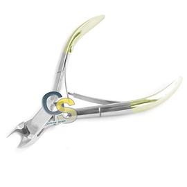 G.S PROFESSIONAL GOLD HANDLE CUTICLE NAIL CUTTER NAIL CLIPPERS NAIL NIPPERS