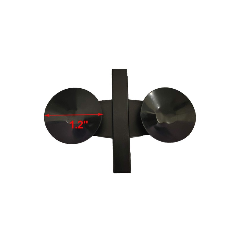 AQUANEAT 12 Pack Aquarium Divider, Suction Cup Divider Black, Plastic
