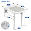 Caredear Wall Mounted Shower Seats w/PU Cushion (FSÄ/HSÄ Eligible) Support