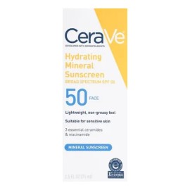 Cerave Mineral De Protección Solar Hidratante Spf 50