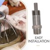 HEALEEP Stainless Steel Splashproof Pig Water Nozzle Small High Flow