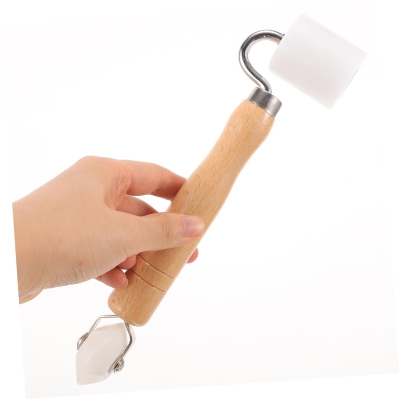 LALAFINA Wallpaper Seam Roller Tool with Handle Lightweight and Sturdy