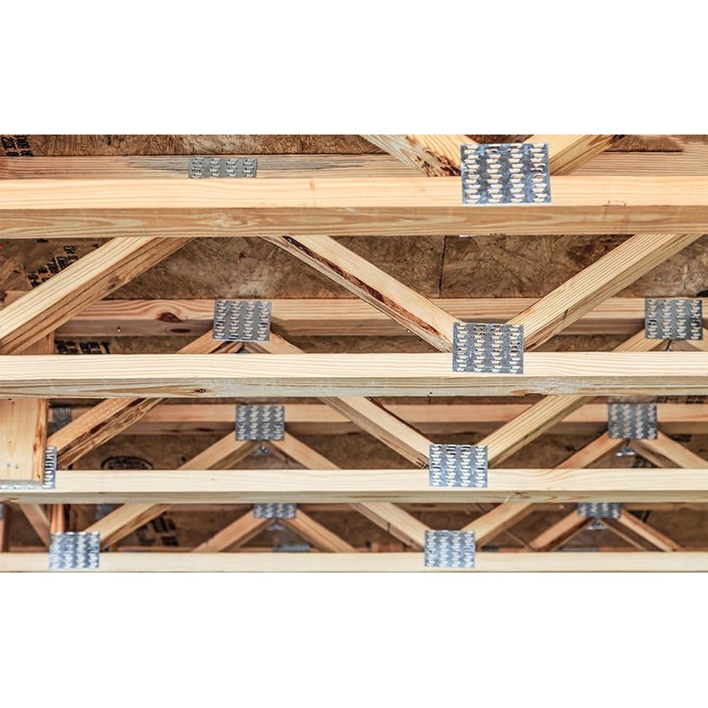 MOZCORN Truss Mending Plate 2x4,100 Pcs,Premium Truss Plates with 8mm