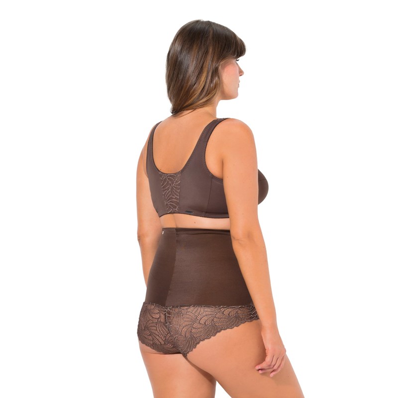 Ulla Popken Women's Relief Kelly Without Underwire, Front Closure, C-D