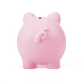 Fuyamp Cute Piggy Bank, Child to Cherish Money, Keepsake Nursery Decor, Cute Coin Money Box Saving Coins Cash Fun Gift for Kids( Pink)