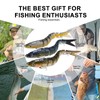 NATVIC Fishing Lure bass Lure, 3D Lifelike Swimbait, Realistic Design