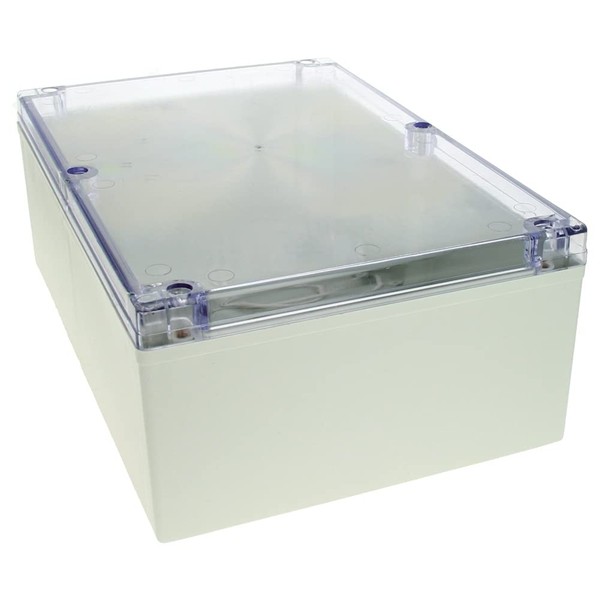 Heyiarbeit 1Pcs 240x160x90mm/9.45" x 6.30" x 3.54" ABS White Dustproof