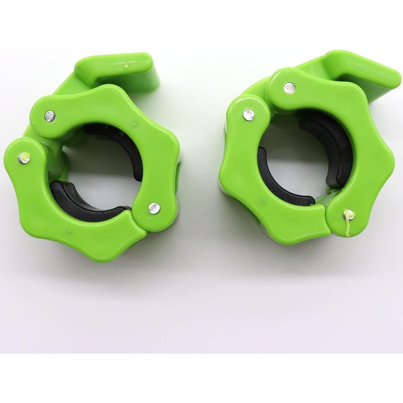 Tioamy Barbell Clamps Dumbbell Spinlock Collars Clips for Standard Weight