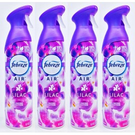 Febreze 4 Febreze Air LILAC Non-Aerosol Room Spray Freshener 8.8 oz