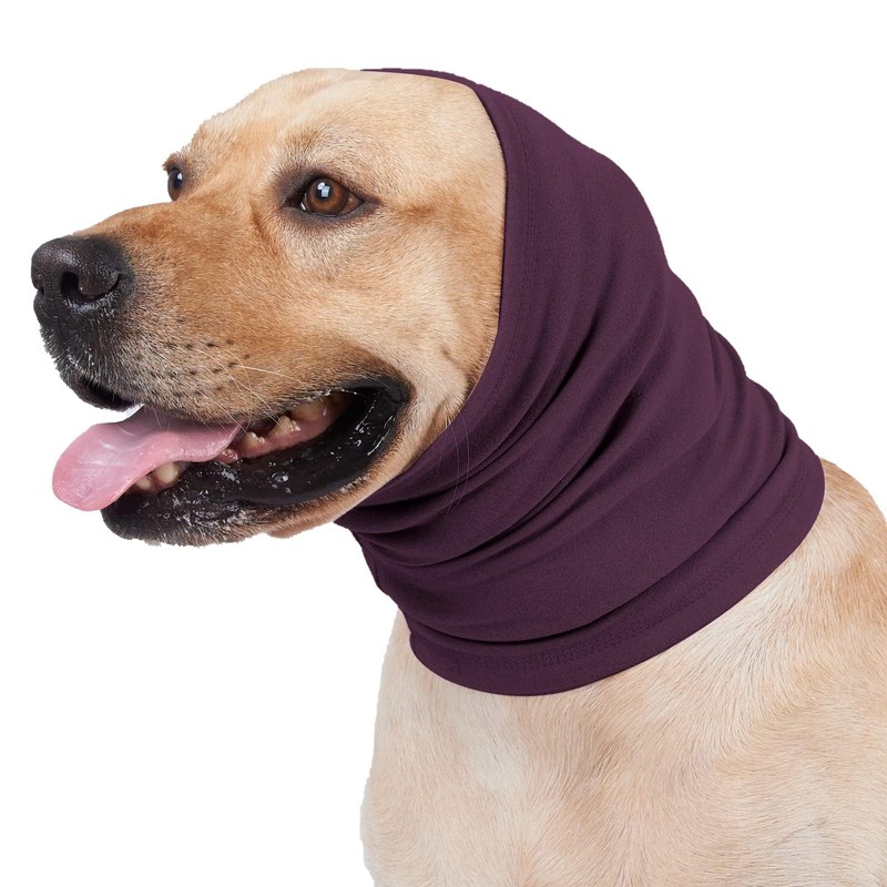 DDFS Soothing Anti-Anxiety Dog Snood Quiet Blow Drying & Hematoma