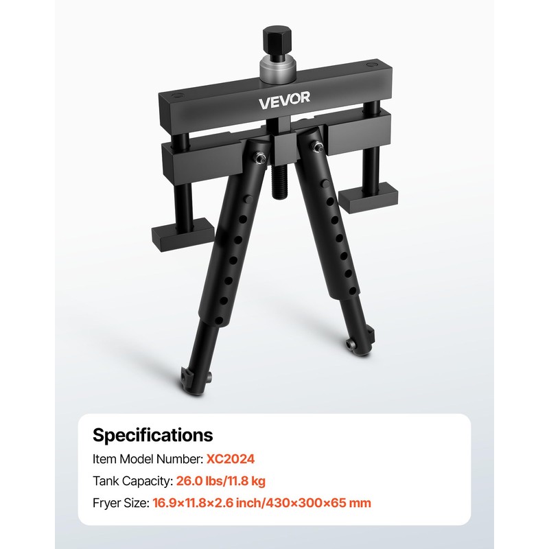 VEVOR Universal Cylinder Liner Puller Assembly, Used for Mack Cummins