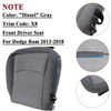NLQR Front Diver Side Bottom & Foam Cushion Replacement Cloth