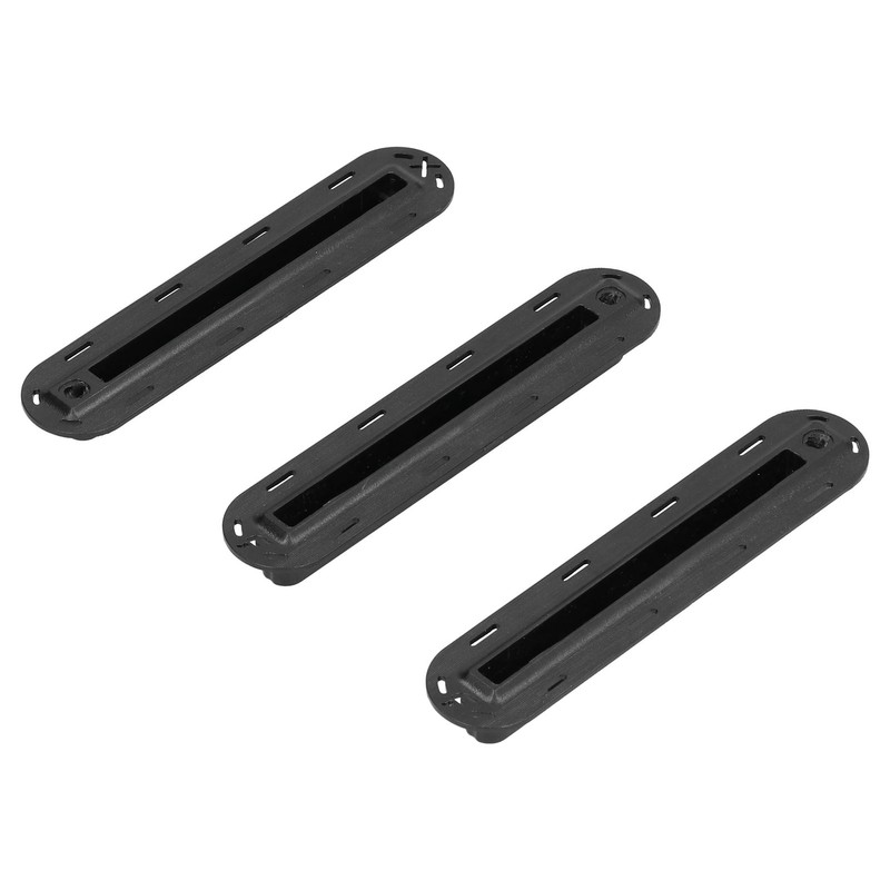 3Pcs/set Surfboard Rudder Groove Plastic Finned Box Plug Fin Plug