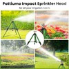 Pattiumo Sprinklers for Yard, 360° Tripod Sprinklers for Yard Large