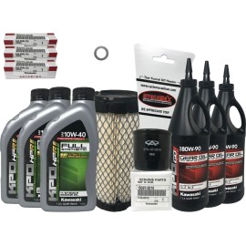 Kawasaki 2015-2023 Mule Pro FXT KAF820 Ranch LE Full Service Kit with Full Synthetic Oil
