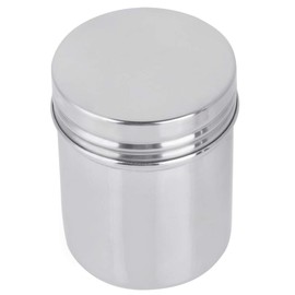 Jenngaoo Sealed Storage Jar, Stainless Steel Tea Coffee Beans Storage Container Portable Food Storage Jar with Lid for Indoor Outdoor Travel Camping Picnic (Small / 275ml)