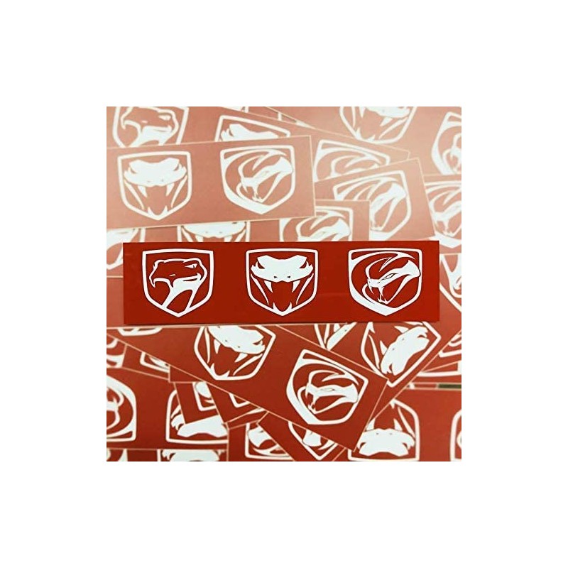 Dodge Viper Sneaky Pete, Stryker and Fangs Logo Screen Printed