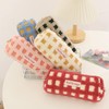 Pencil Case, Cute Pen Case, Fluffy, Pen Pouch, Simple, Zip