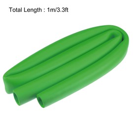 uxcell Foam Tubing for Handle Grip Support, 18mm ID 30mm OD 1m Length Green