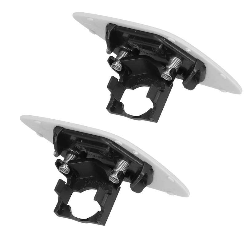 2PCS Headlight Washer Cover 61677171660 for 328i Base 2‑Door Convertible