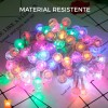 Maíz Serie Focos Bombilla Luces Led Navidad Decorativa Multicolor