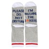 TSOTMO 2 Pairs Baseball Socks Please Do Not Disturb I’m