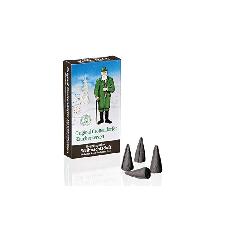 Crottendorfer Incense Cones Christmas Dream: 6 Sets of 24 Pieces,