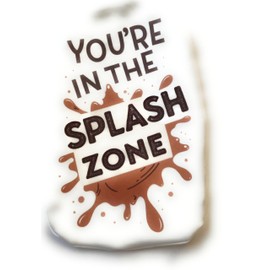 Splash Zone: Poop Edition Stoma Bag Pouch | Humorous Ostomy Cover for Colostomy, Ileostomy & Urostomy | Soft & Stretchy for Comfort, Discretion & Style