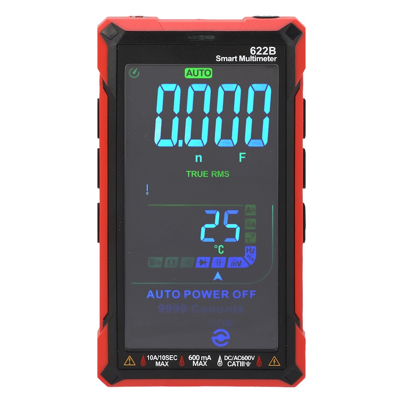 Digital Multimeter Kit Smart Touch Large Screen Rechargeable High Accuracy