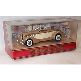 Matchbox Models of Yesteryear Y19 1936 Auburn Speedster Vehicle 1:43ish scale diecast model