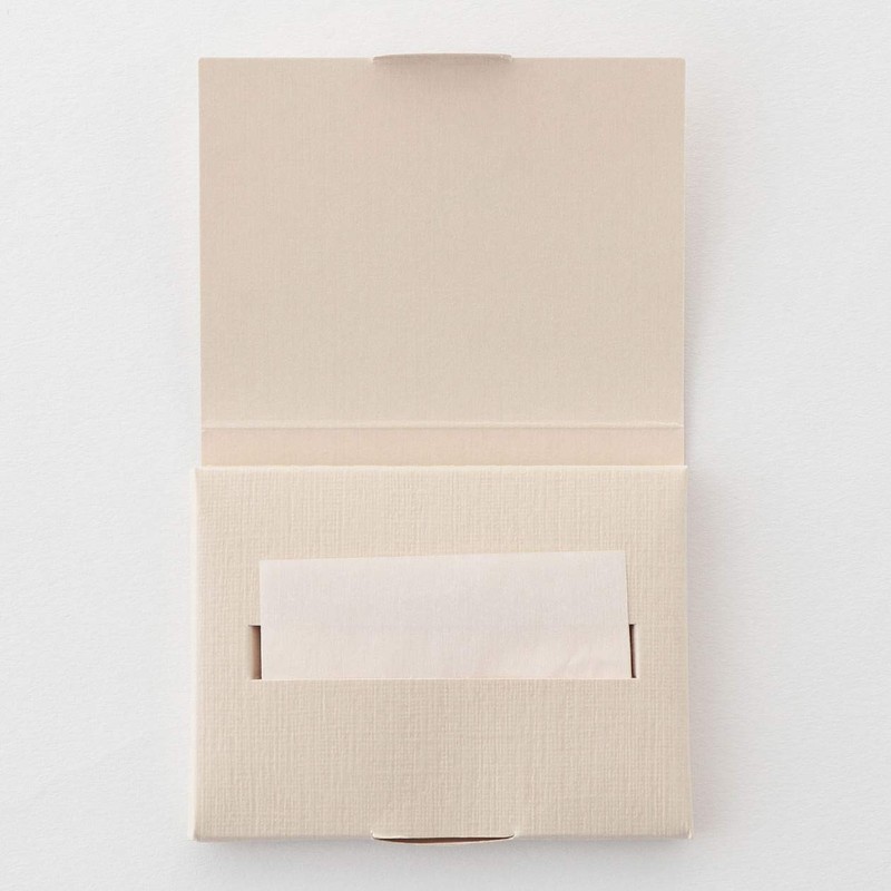 MUJI Paper Peppers, 60 Sheets, Ochre, Made in Japan