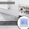 Wengart Heating Thermostat WG02B04,AC230V 3A Large Screen Sisplay,Key Operation,Weekly Programming,