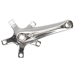 Origin8 Alloy Crank Arm Set (110 BCD), 175mm, Silver