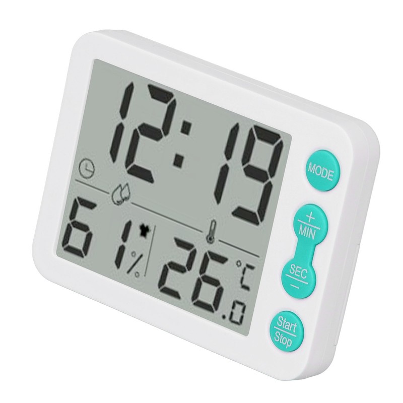 Indoor Digital Temperature Humidity Meter Multifunctional Electronic Thermometer Hygrometer with