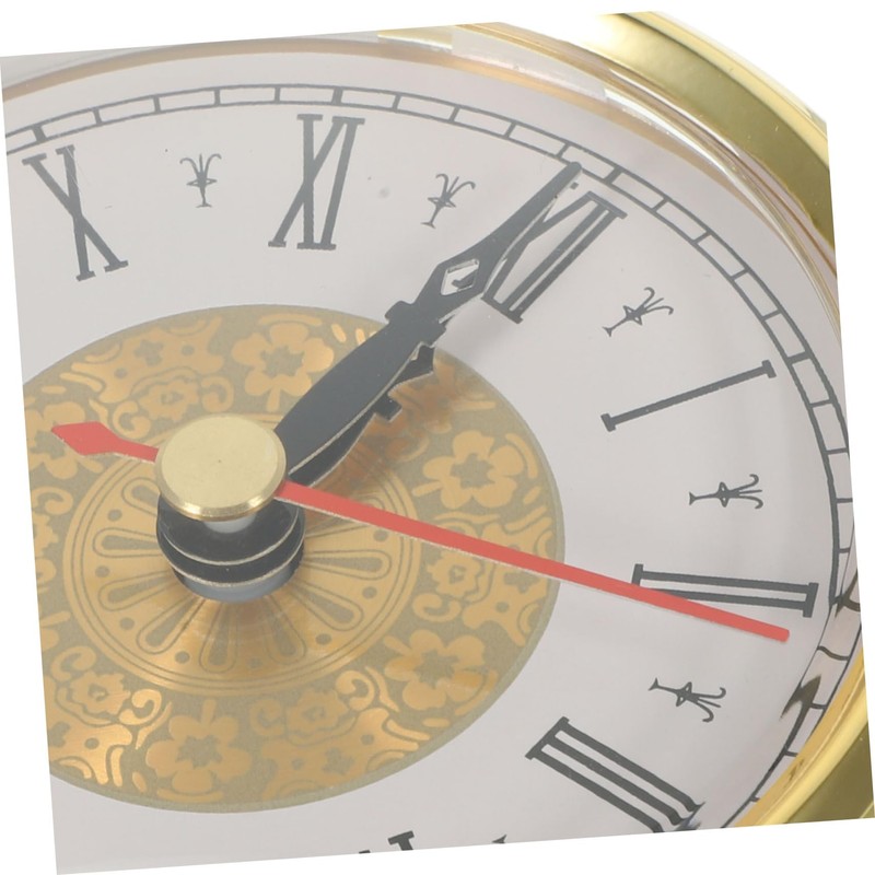FUNOMOCYA Retro Quartz Clock Insert Round DIY Clock Face with