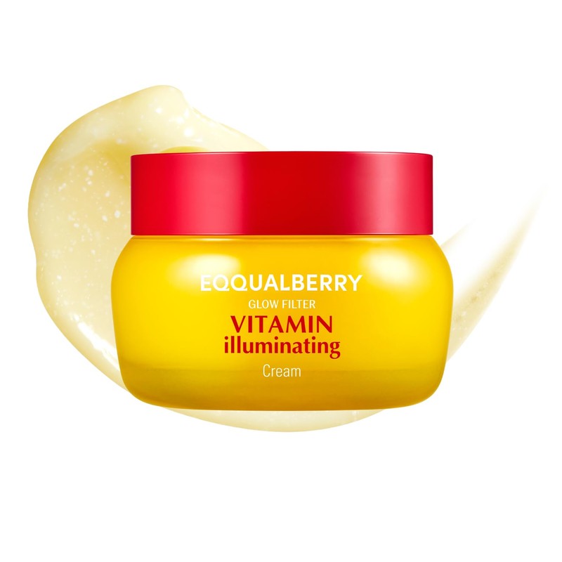 EQQUALBERRY Crema Facial Vitamina C Niacinamida 5 Coreana 50 ml