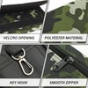 AfitLulu Men's Camouflage Wallet with Coin Compartment and Key Ring,