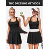ATTRACO Golf Dress 2 Piece Tennis Dress with Pockets Tennis