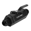 Fuel Shut Off Check Valve 6061 Aluminum Alloy Black Anodized