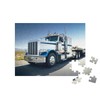 puzzleYOU: Jigsaw Puzzle 100 Piece Transporter on the Road Impressive