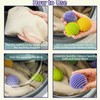 Tumble Dryer Balls, 3 Pc Laundry Balls for Tumble Dryer,