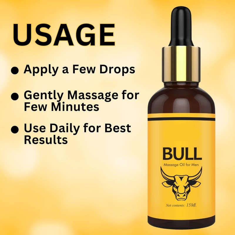 Generic Ayurvedic Massage Oil for Men 15 Ml (Pack of