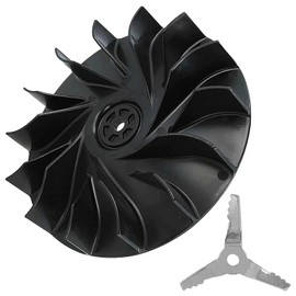 SPARES2GO Impeller Fan Compatible with Stihl BG56 BG86 SH56 SH86 Vacuum Blower + Shredder Blade