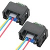 Pair of 3 Pin Pre-Wired Suspension Height Sensor Wiring Connector