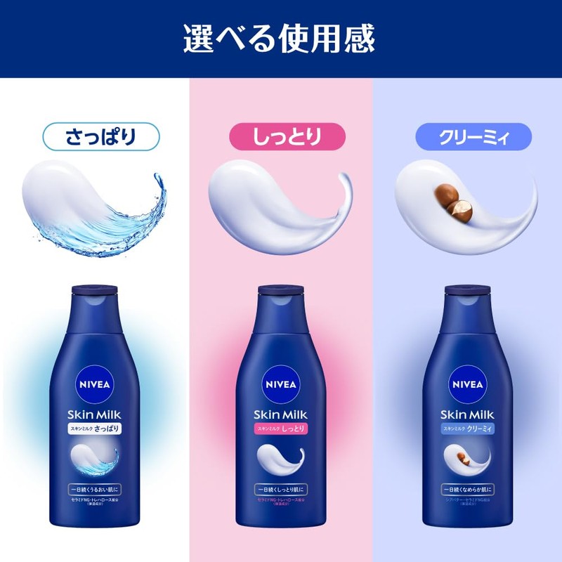 Nivea Skin Milk Rich Pump Type 350g High Moisturizing Body