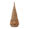 Creative Co-Op Hand-Woven Wicker Cone, Natural Decorative Tree