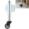 FLKQC 2" Spring Loaded Gate Caster, Single Pack TPU Wheel